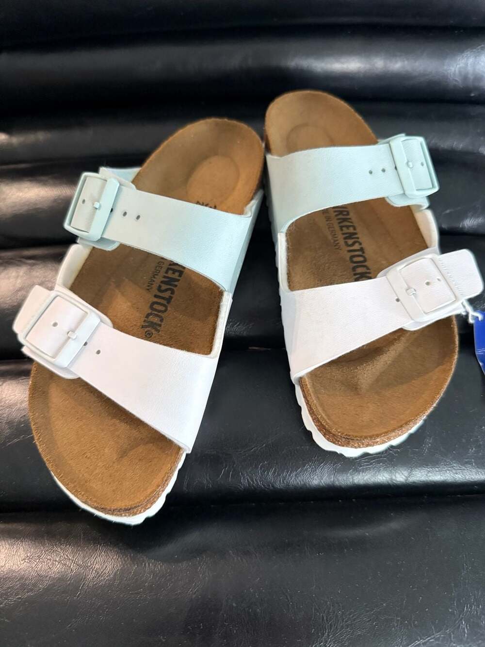 Birkenstock Arizona Two-Tone Sandals Size 35